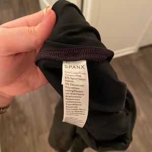 Spank Faux Leather Leggings